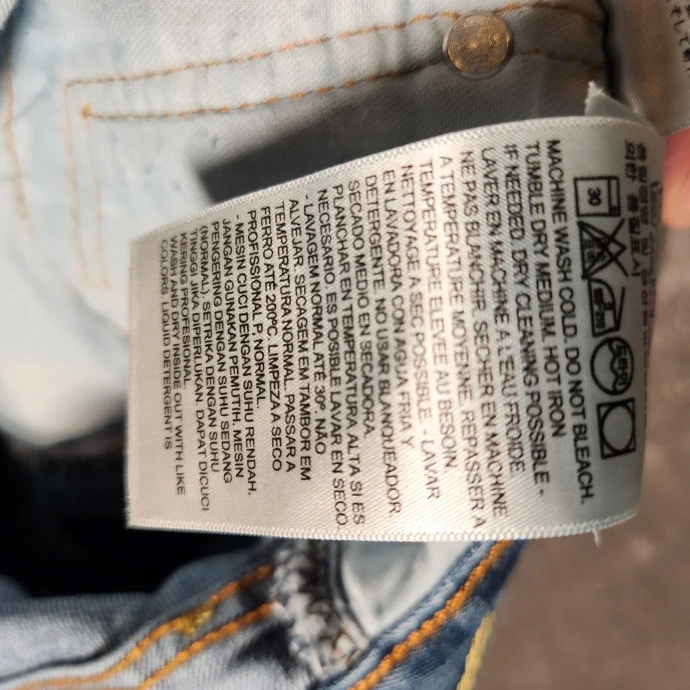 Levi's 505 Jeans Men's 42X30 Blue Straight Regular Fit‎